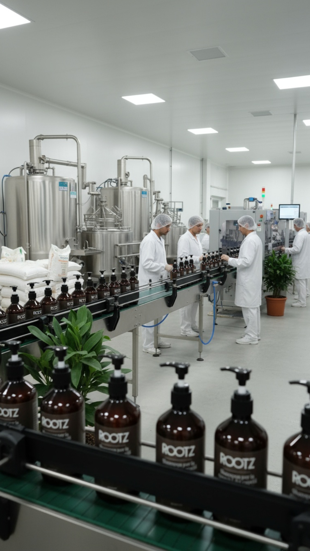 ROOTZ – Champù para crecimiento natural rápido y cabello más fuerte